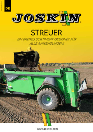 Épandeurs à fumier Joskin TORNADO T5513/14V