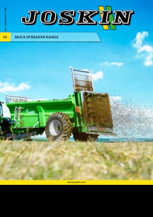 Épandeurs à fumier Joskin TORNADO3 HORIZON T6013/16BV