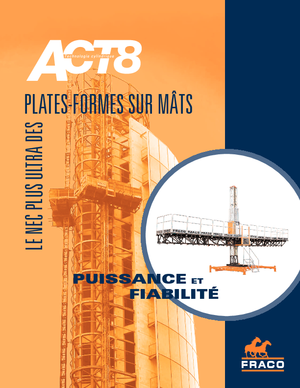 Nacelles grimpantes à mâts Fraco ACT-8