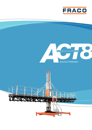 Nacelles grimpantes à mâts Fraco ACT-8