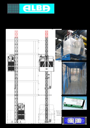 Ascenseurs industriels Alba EDC 2000-60
