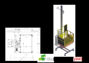 Ascenseurs industriels Piat EL PC 600