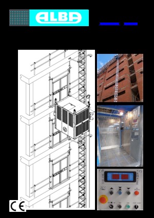 Ascenseurs industriels Alba EPM-800F