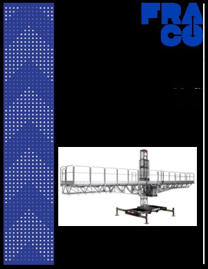 Nacelles grimpantes à mâts Fraco FRSM 20K