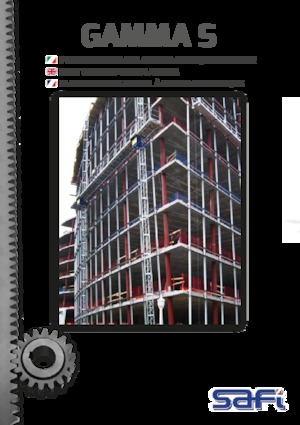 Nacelles grimpantes à mâts Safi GAMMA S 