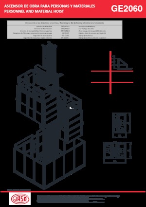Ascenseurs industriels Jaso GE2060
