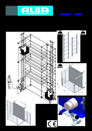 Ascenseurs industriels Alba MC-250