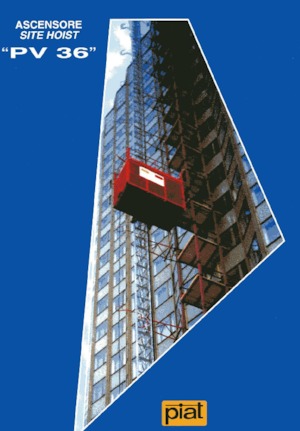Ascenseurs industriels Piat PV 36/2000