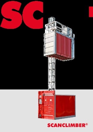 Ascenseurs industriels Scanclimber Falcon SC2032-48