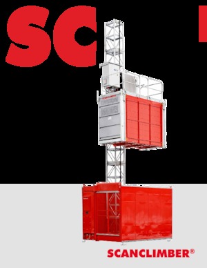 Ascenseurs industriels Scanclimber Wega SC2032-65H