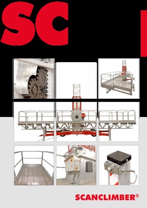 Nacelles grimpantes à mâts Scanclimber Taurus SC6000
