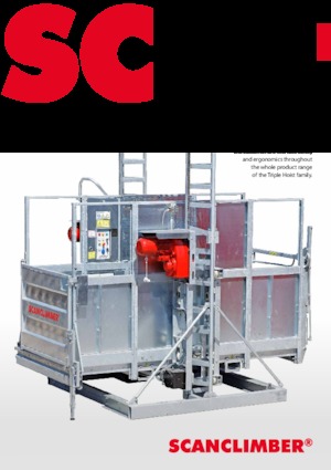 Ascenseurs industriels Scanclimber SC8M