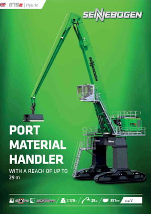 Manipulateurs de matériaux Sennebogen 875M E Hybrid  