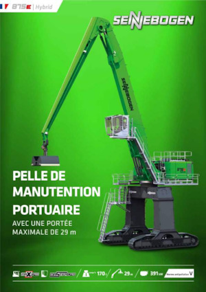 Manipulateurs de matériaux Sennebogen 875R E Hybrid  