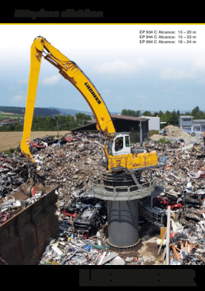 Manipulateurs de matériaux Liebherr EP 944 C Litronic