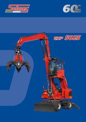 Manipulateurs de matériaux Solmec EXP 5025