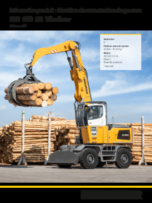 Manipulateurs de matériaux Liebherr LH 60 M Timber Litronic