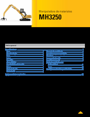 Manipulateurs de matériaux Caterpillar MH3250