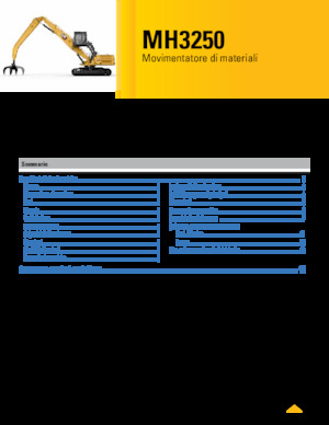 Manipulateurs de matériaux Caterpillar MH3250