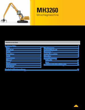Manipulateurs de matériaux Caterpillar MH3260