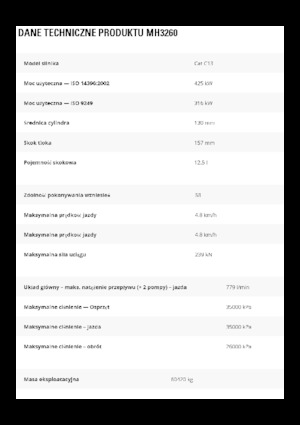 Manipulateurs de matériaux Caterpillar MH3260