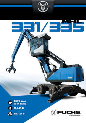 Manipulateurs de matériaux Terex-Fuchs MHL331 F