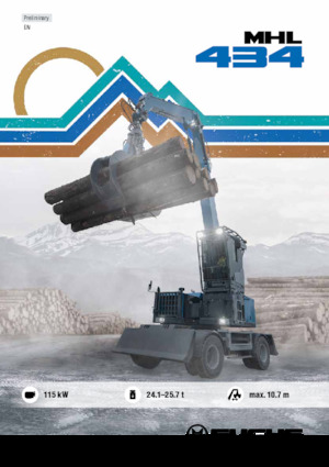 Manipulateurs de matériaux Terex-Fuchs MHL434 F
