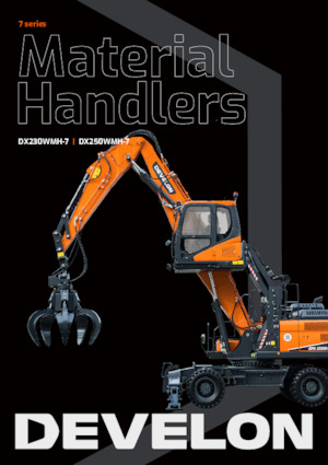 Manipulateurs de matériaux Develon DX250WMH-7 