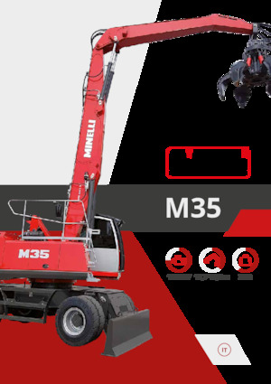 Manipulateurs de matériaux Minelli M35