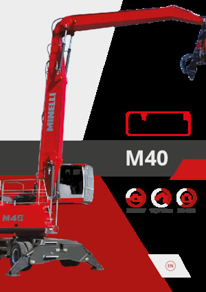 Manipulateurs de matériaux Minelli M40