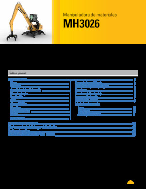 Manipulateurs de matériaux Caterpillar MH3026
