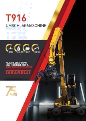 Manipulateurs de matériaux Tabarelli T916