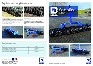 Rouleaux pour des champs et prairies DAL-BO CombiFlex 300