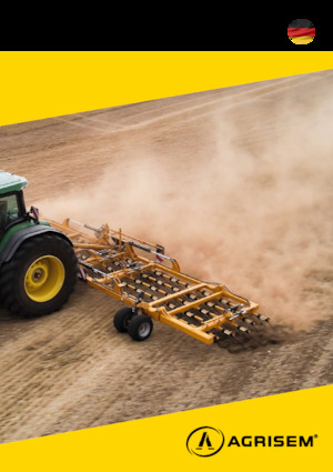 Rouleaux pour des champs et prairies Agrisem Faca Roller XL
