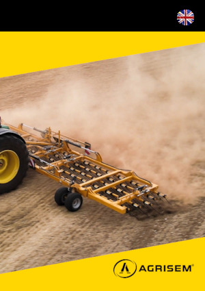 Rouleaux pour des champs et prairies Agrisem Faca Roller XL