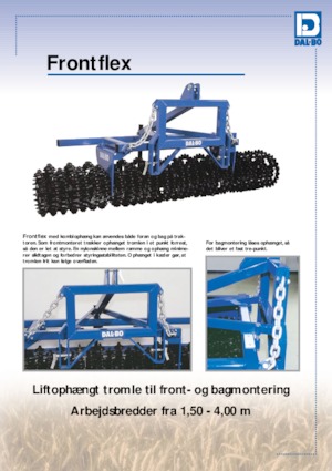 Rouleaux pour des champs et prairies DAL-BO FrontFlex 400