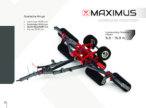 Rouleaux pour des champs et prairies Expom® Maximus 15.3