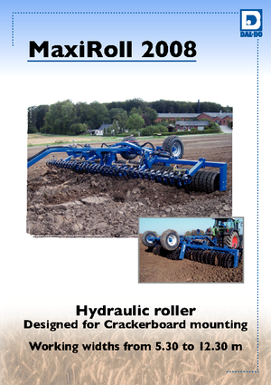 Rouleaux pour des champs et prairies DAL-BO MaxiRoll 760