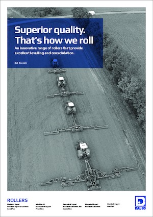 Rouleaux pour des champs et prairies DAL-BO MaxiRoll 1030 HD