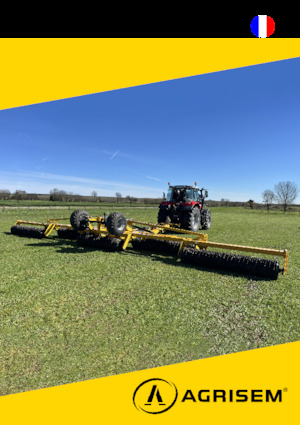 Rouleaux pour des champs et prairies Agrisem Pack Roller HD XL