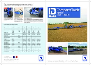 Rouleaux pour des champs et prairies DAL-BO PowerRoll 1530