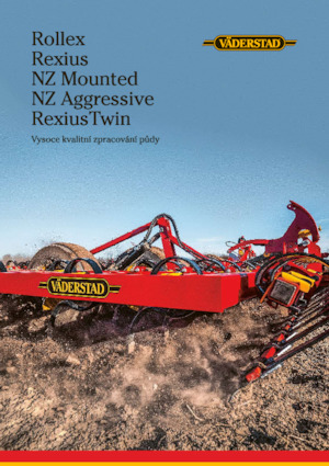 Rouleaux pour des champs et prairies Väderstad Rexius T 830