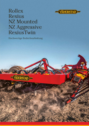 Rouleaux pour des champs et prairies Väderstad Rexius T 830