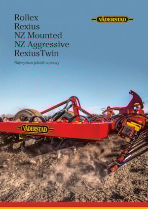Rouleaux pour des champs et prairies Väderstad Rexius 1230