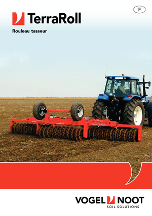Rouleaux pour des champs et prairies Vogel & Noot TerraRoll 830