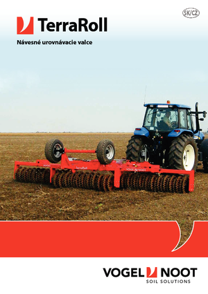 Rouleaux pour des champs et prairies Vogel & Noot TerraRoll 850