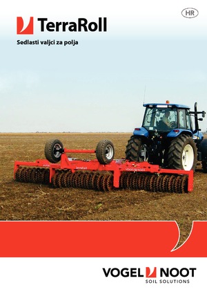 Rouleaux pour des champs et prairies Vogel & Noot TerraRoll 850