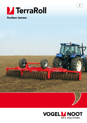 Rouleaux pour des champs et prairies Vogel & Noot TerraRoll 850