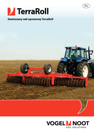 Rouleaux pour des champs et prairies Vogel & Noot TerraRoll 850