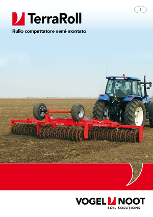 Rouleaux pour des champs et prairies Vogel & Noot TerraRoll 850